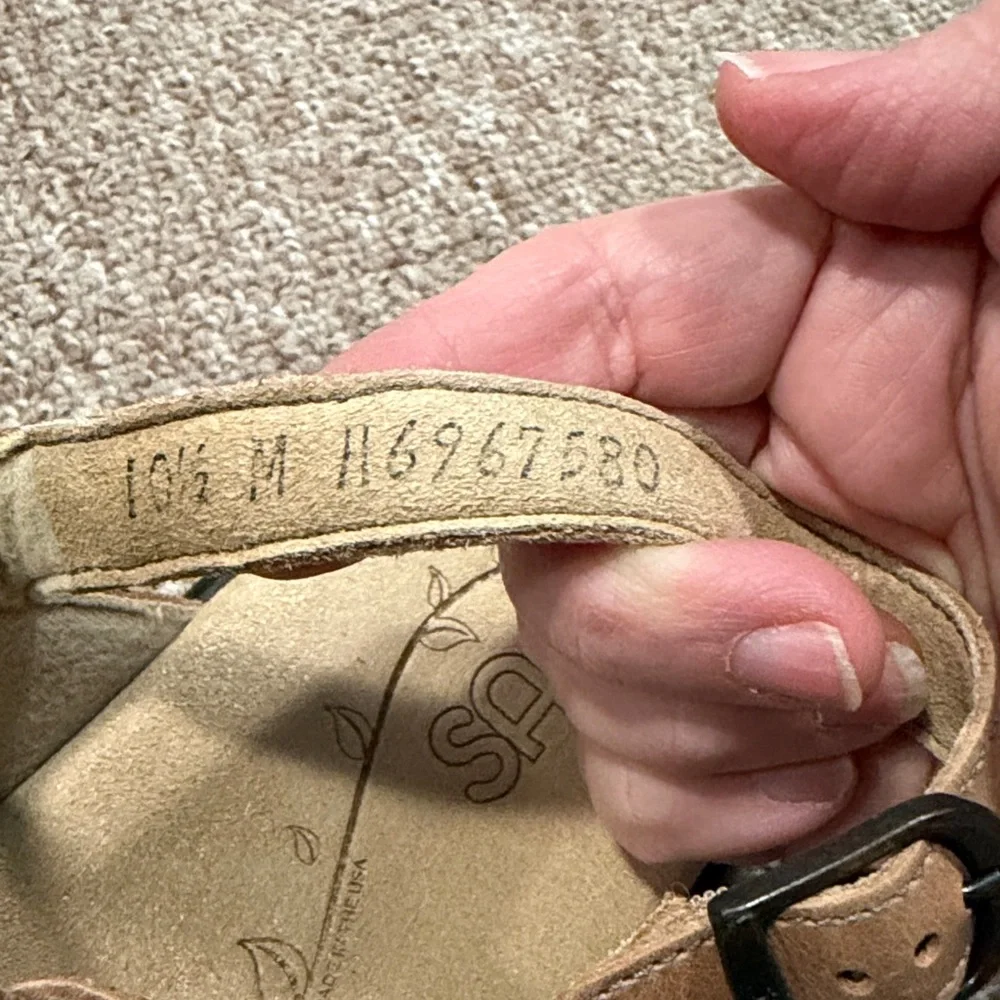 SAS Nudu Adjustable Comfort Sandal in dawn, size 10.5, EUC - Picture 6 of 6